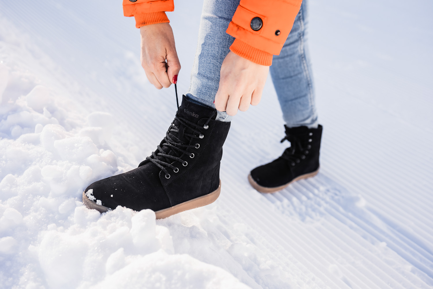 Zimowe buty barefoot Be Lenka Winter 3.0 - Matt Black.