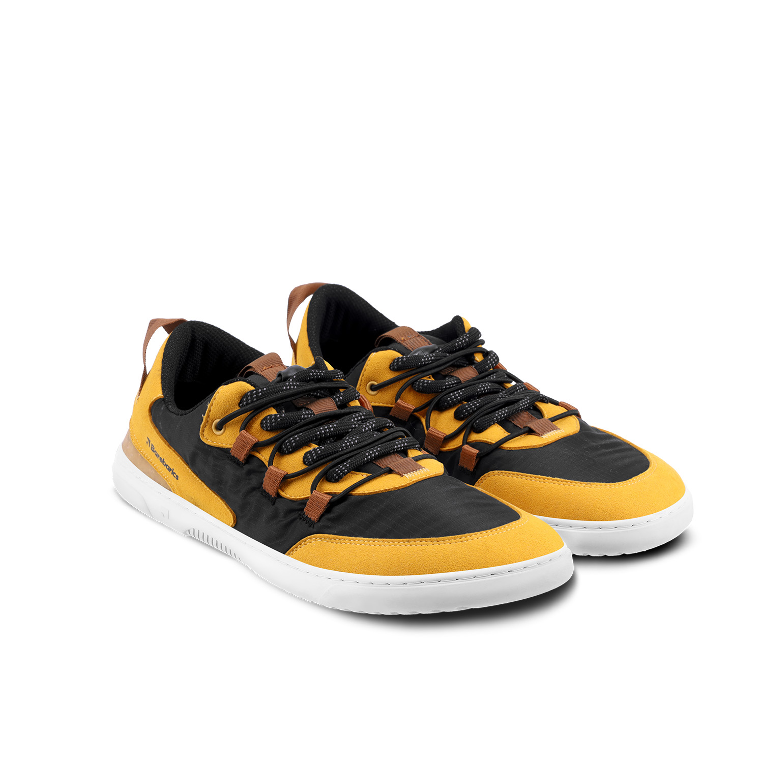 Barefoot Sneakers Barebarics - Revive - Golden Yellow & Black.
Do produkcji wykorzystano ekologiczne i wegańskie materiały o doskonałej trwałości koloru, oddychalności oraz odporności na rozdarcia i przetarcia.
Cholewka składa się z mikrofibry i poliestru.
Atrybuty barefoot
Anatomiczny kształt - tenisówka respektuje kształt stopy.
Więcej informacji
buty wyjściowenowoczesny miejski designzaprojektowane i wykonane ręcznie w Unii Europejskiej, z lokalnych zrównoważonych materiałówdoskonała trwałość koloru materiałówTechnologia Dermodry Coolmax® do prawidłowego usuwania wilgocidostępne w rozmiarze: 36 - 47 (wg wymiaru europejskiego)