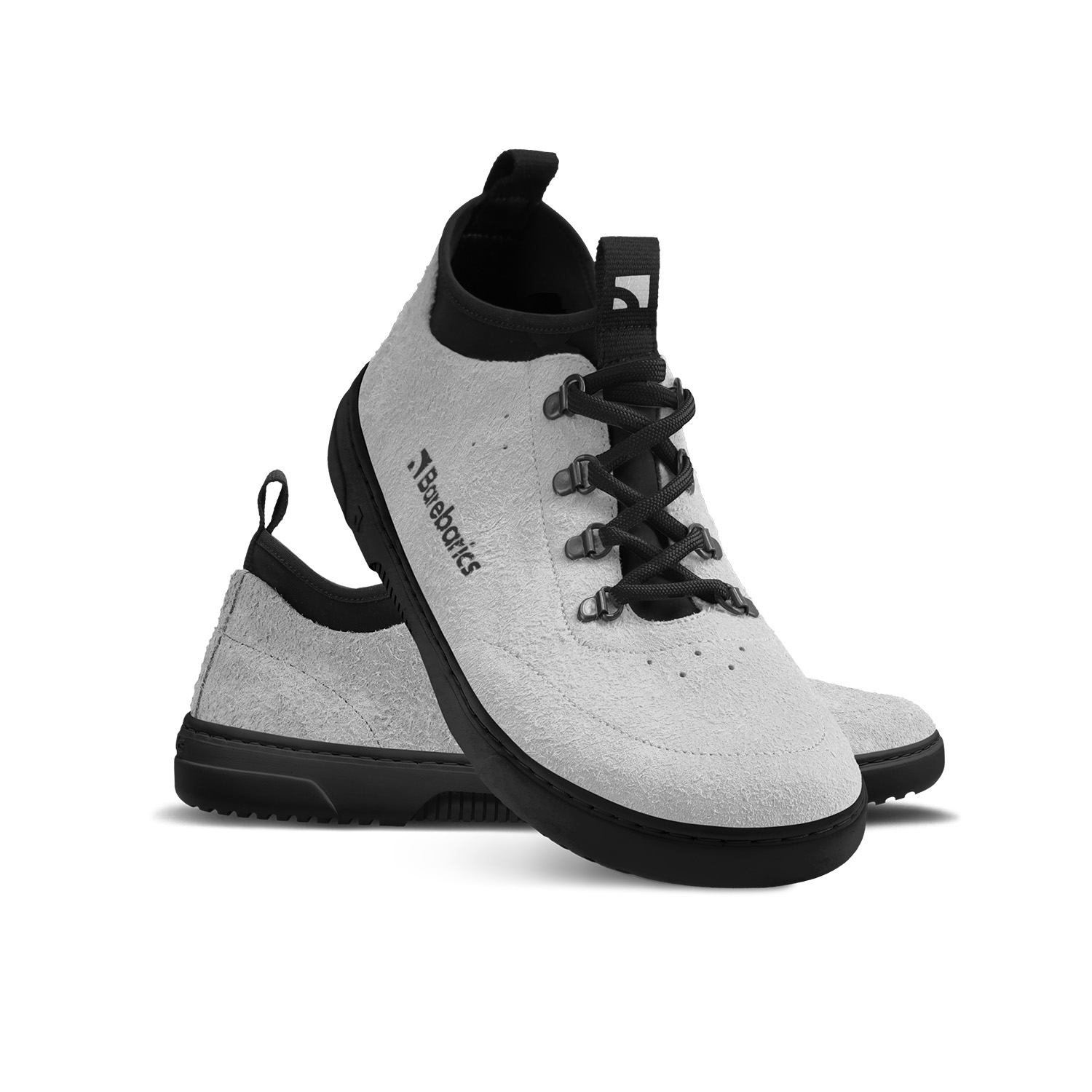 Barefoot Sneakers Barebarics Bronx - Grey.
Sneakersy Barebarics są produkowane przy użyciu procesów minimalizujących wpływ na środowisko.
  Cholewka wykonana jest ze skóry i materiału tekstylnego  Podszewka wykonana z lycry i mikrofibry  Podeszwa wykonana jest z miękkiej syntetycznej gumy o wysokiej odporności na ścieranie.



Atrybuty barefoot
    Anatomiczny kształt - tenisówka respektuje kształt stopy.

Więcej informacji
buty wyjściowenowoczesny miejski designzaprojektowane i wykonane ręcznie w Unii Europejskiej, z lokalnych zrównoważonych materiałówdoskonała trwałość koloru materiałówdostępne w rozmiarze: 36 - 47 (wg wymiaru europejskiego)