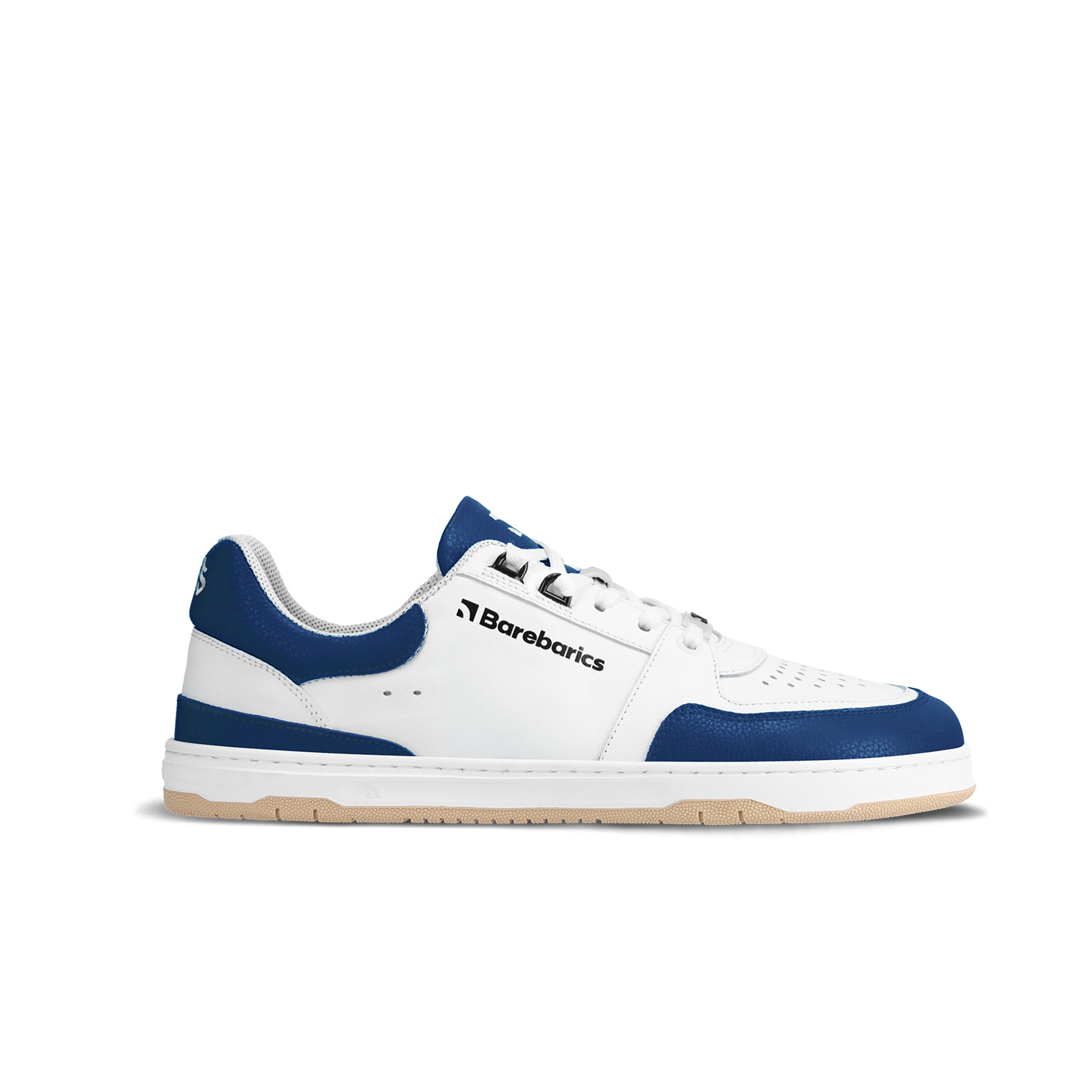 Barefoot Sneakers Barebarics Wave - White & Dark Blue