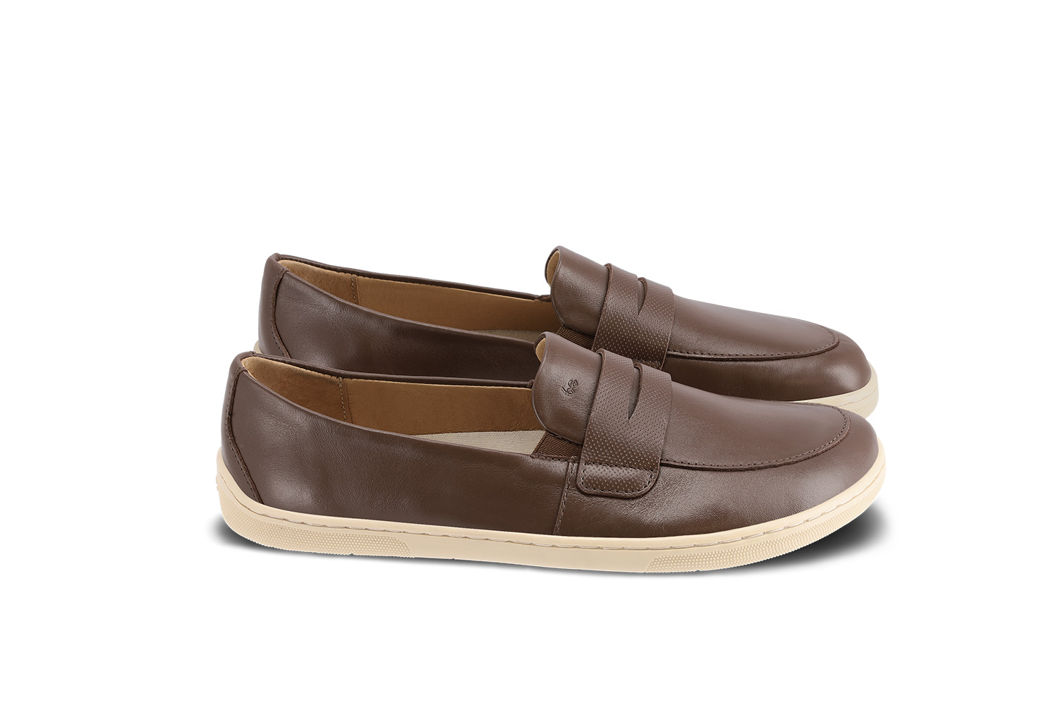 Barefoot mokasyny Be Lenka Buena - Dark Brown & Beige.
  minimalistyczny barefoot design  proste zakładanie bez sznurowania z gumą na języku  łatwo łączyć z różnymi stylami ubioru - eleganckim, sportowym i swobodnym  szyta podeszwa EverydayComfort zapewniająca dłuższą żywotność buta  komfort podczas całodziennego noszenia  delikatne wytłoczone logo Be Lenka na języku buta
Zalety butów barefoot:
 ultraelastyczna podeszwa zero drop: pięta i palce w jednej płaszczyźnie dla prawidłowej postawy obszerna końcówka dla palców lekkie obuwie 
Rodzaj obuwia: buty wyjściowe