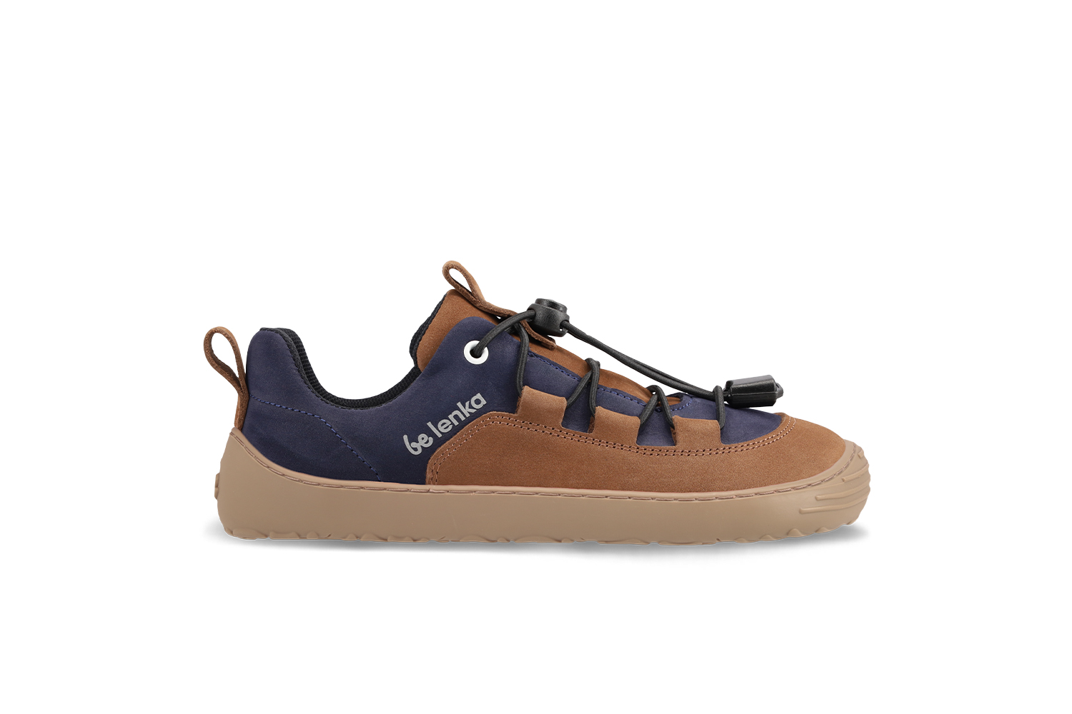 Dziecięce trampki barefoot Xplorer - Dark Brown & Navy.