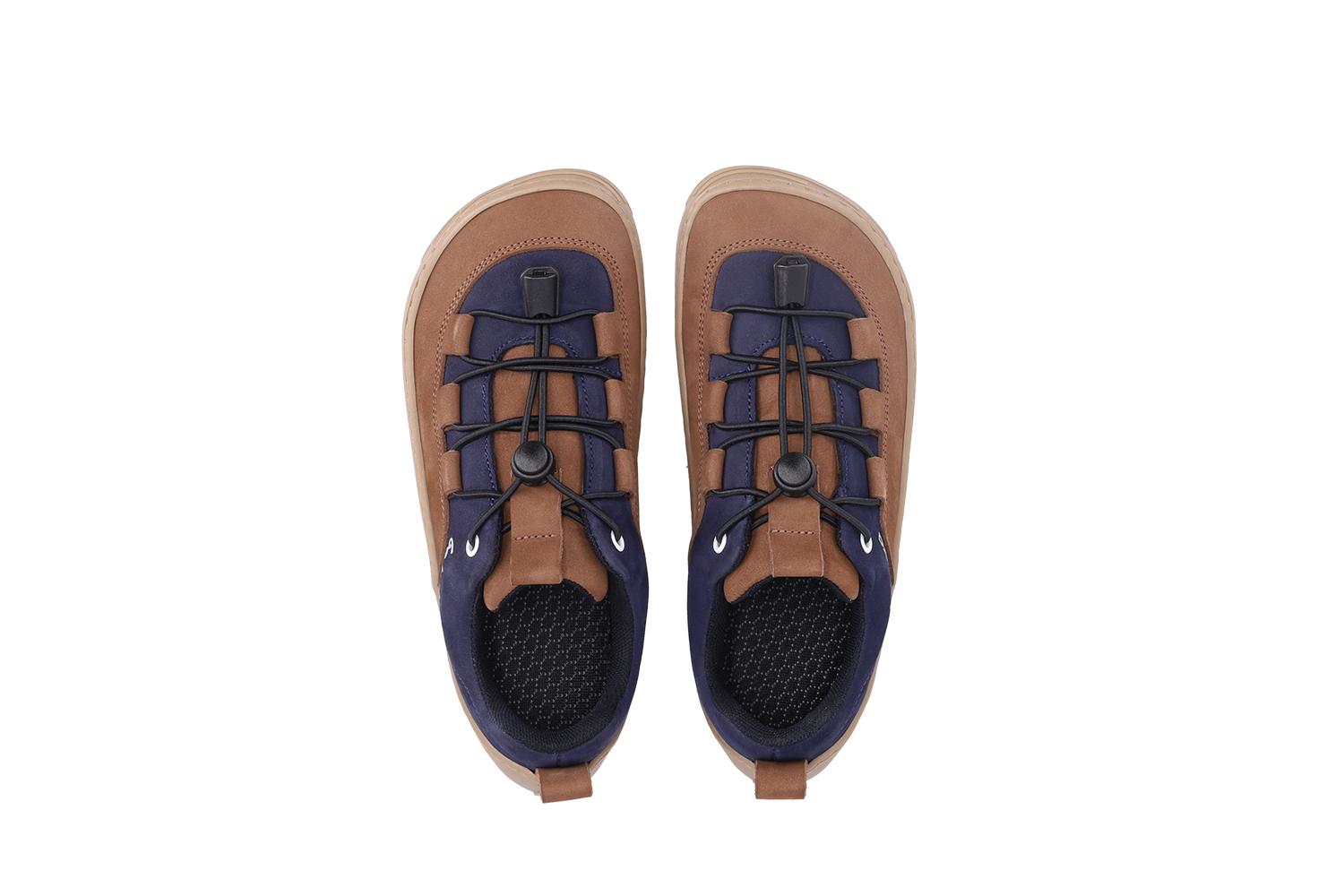 Dziecięce trampki barefoot Xplorer - Dark Brown & Navy.