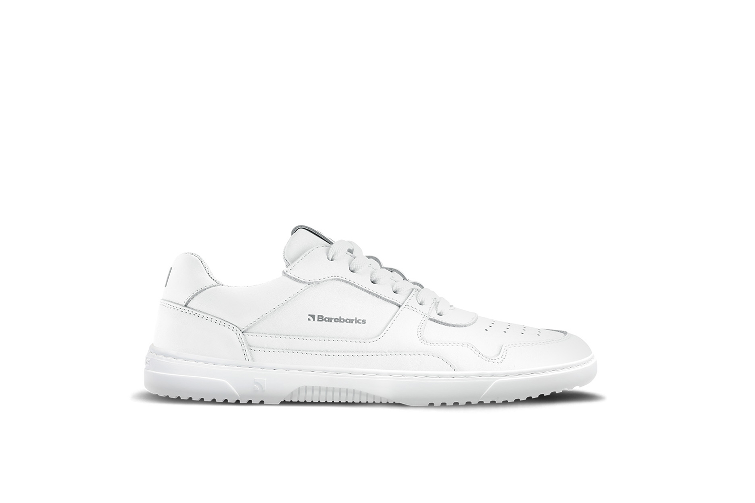 Barefoot Sneakers Barebarics Zing - All White - Leather