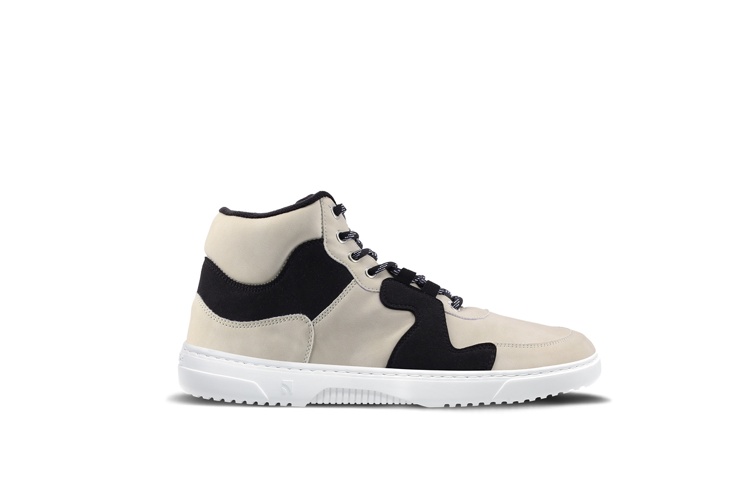 Barefoot Sneakers Barebarics Lynx - Beige & White.