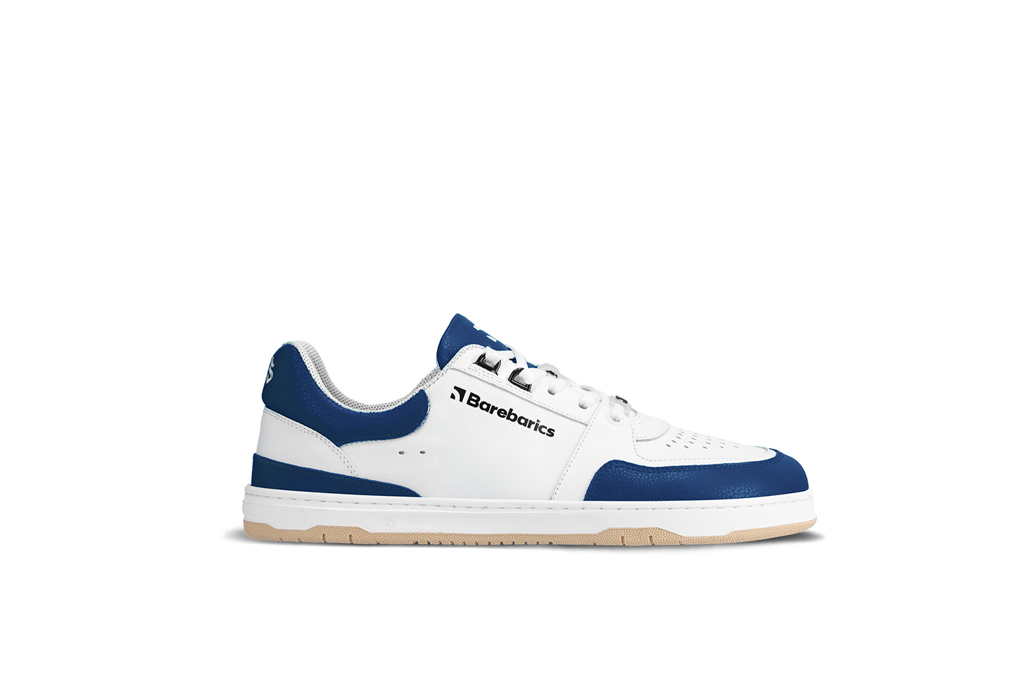 Barefoot Sneakers Barebarics Wave - White & Dark Blue