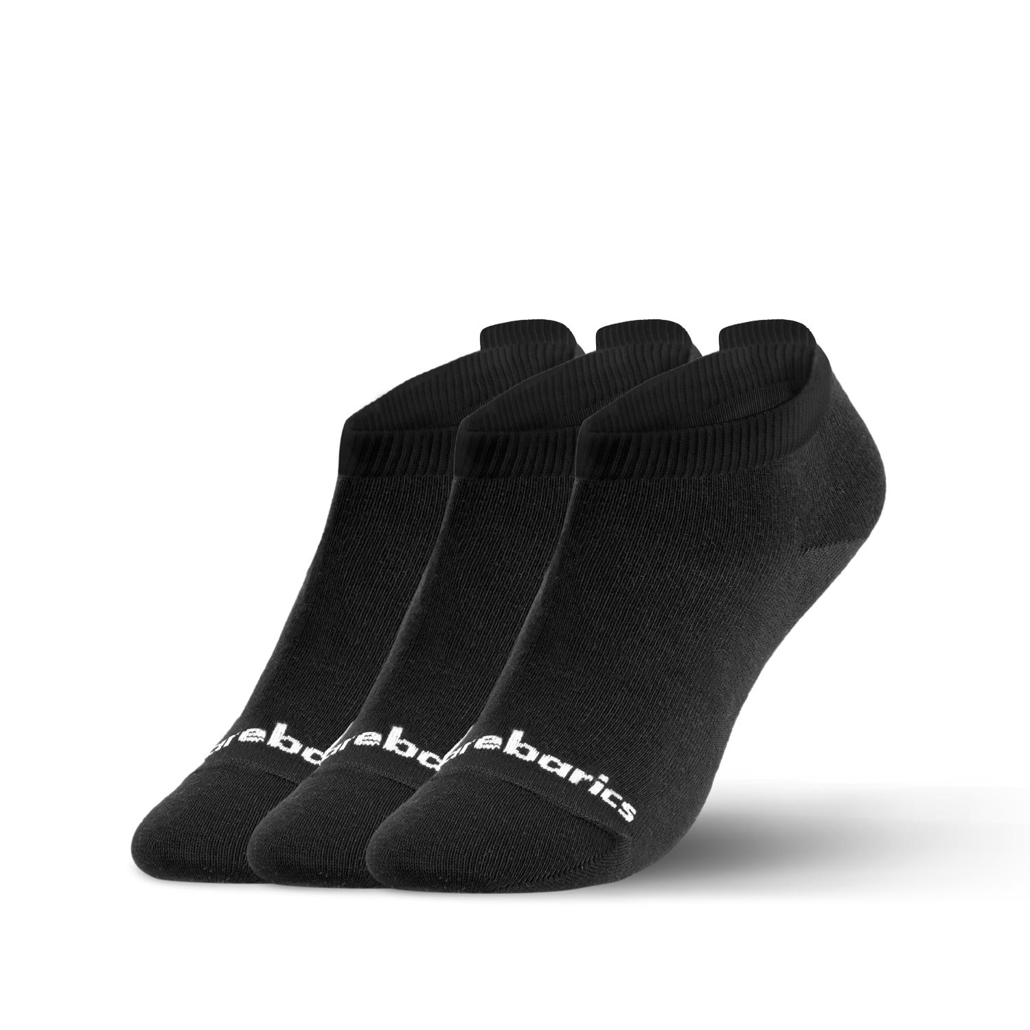 Barebarics - Skarpety Barefoot - Low-cut - Black - 3 pack