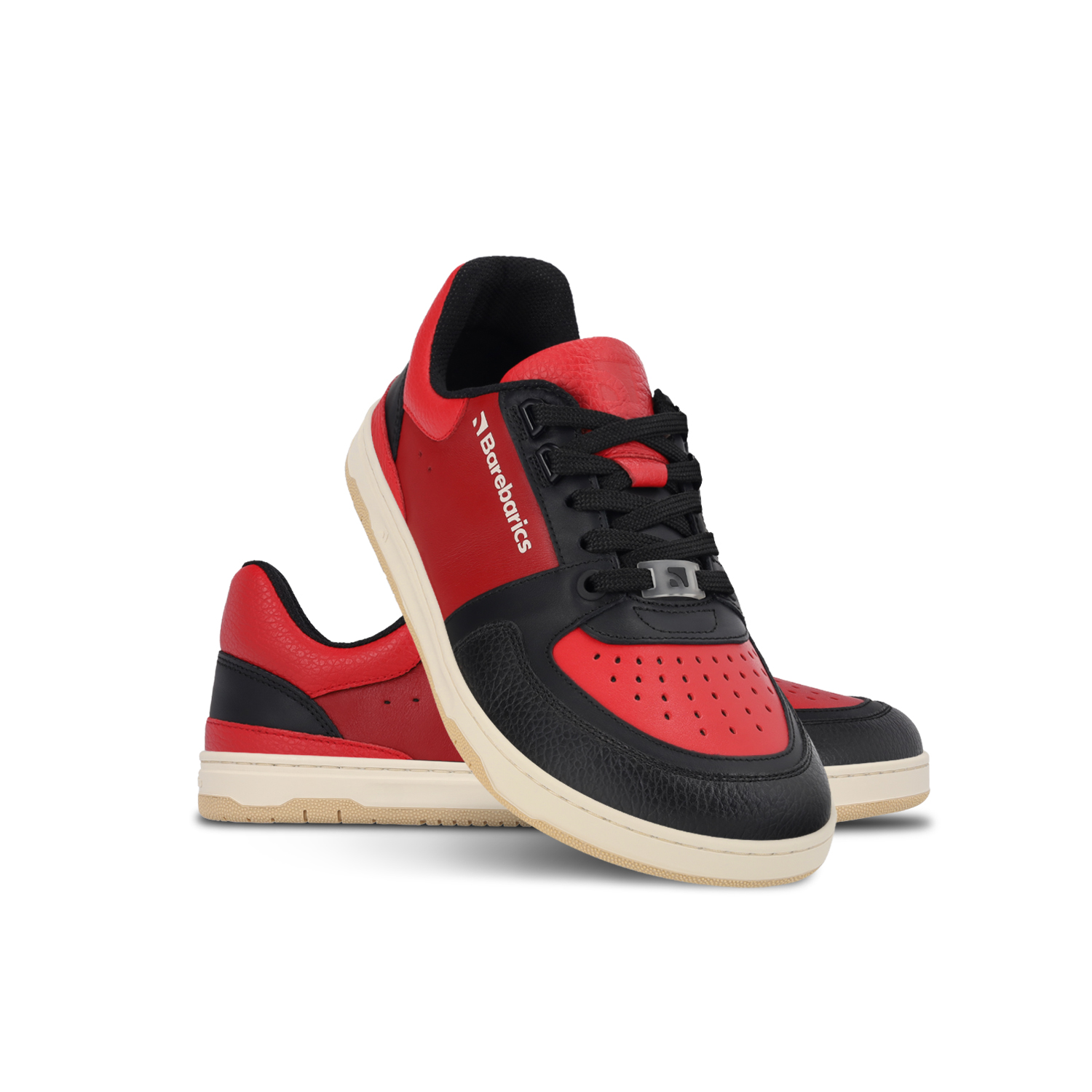 Barefoot Sneakers Barebarics Wave - Black & Red