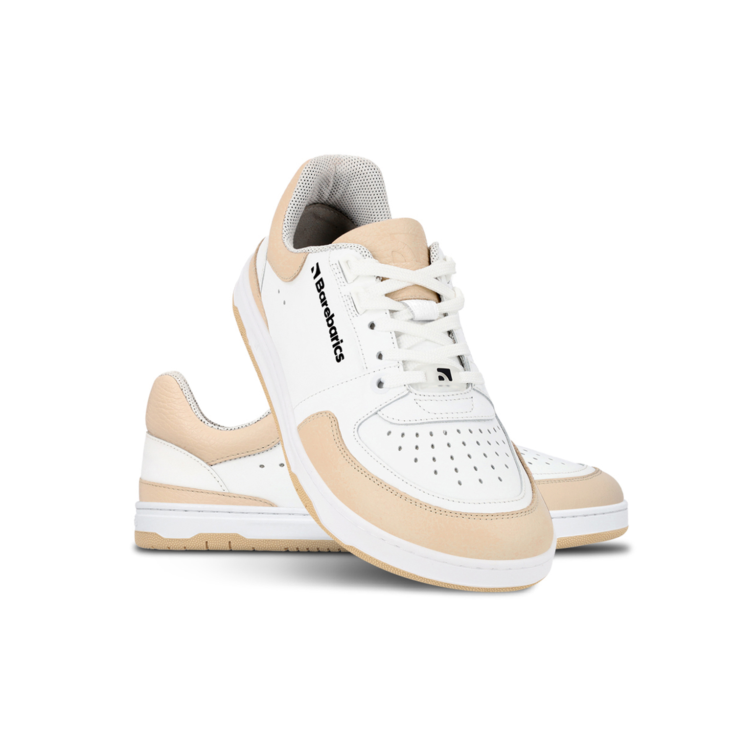 Barefoot Sneakers Barebarics Wave - White & Beige