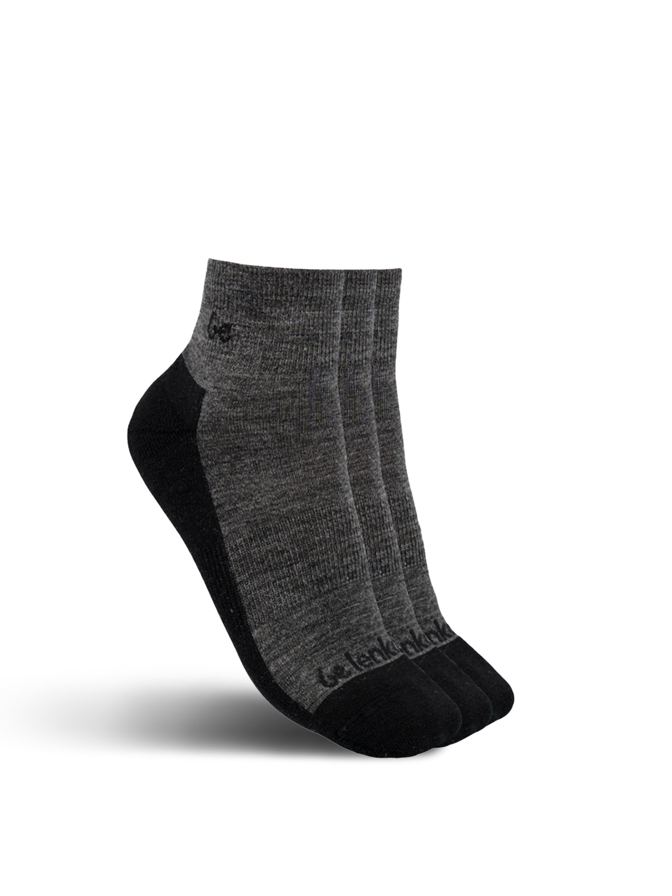 Skarpety Barefoot Be Lenka - Crew - Merino Wool – Grey - 3 pack