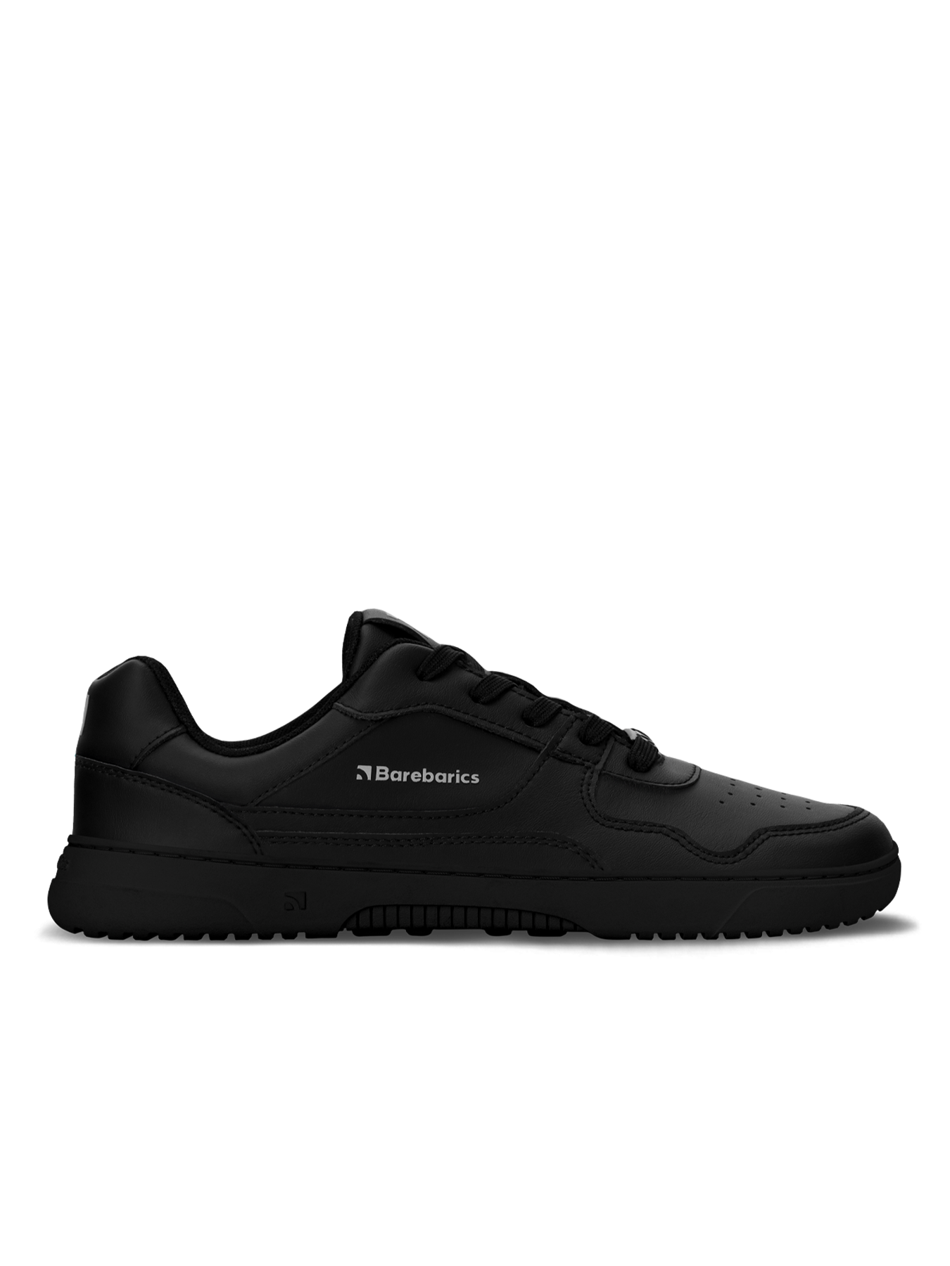 Barefoot Sneakers Barebarics Zing - All Black - Leather